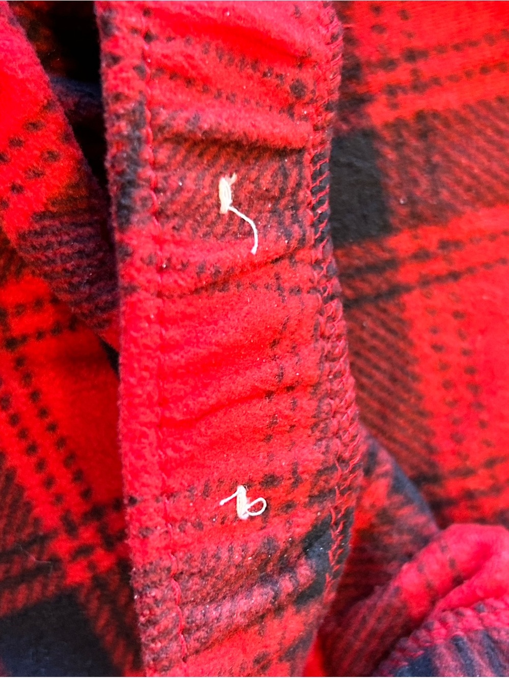 Red & Green Plaid Men’s Pajama Pants Qty 2 Size Large Flannel Feel Wondershop - Picture 12 of 14